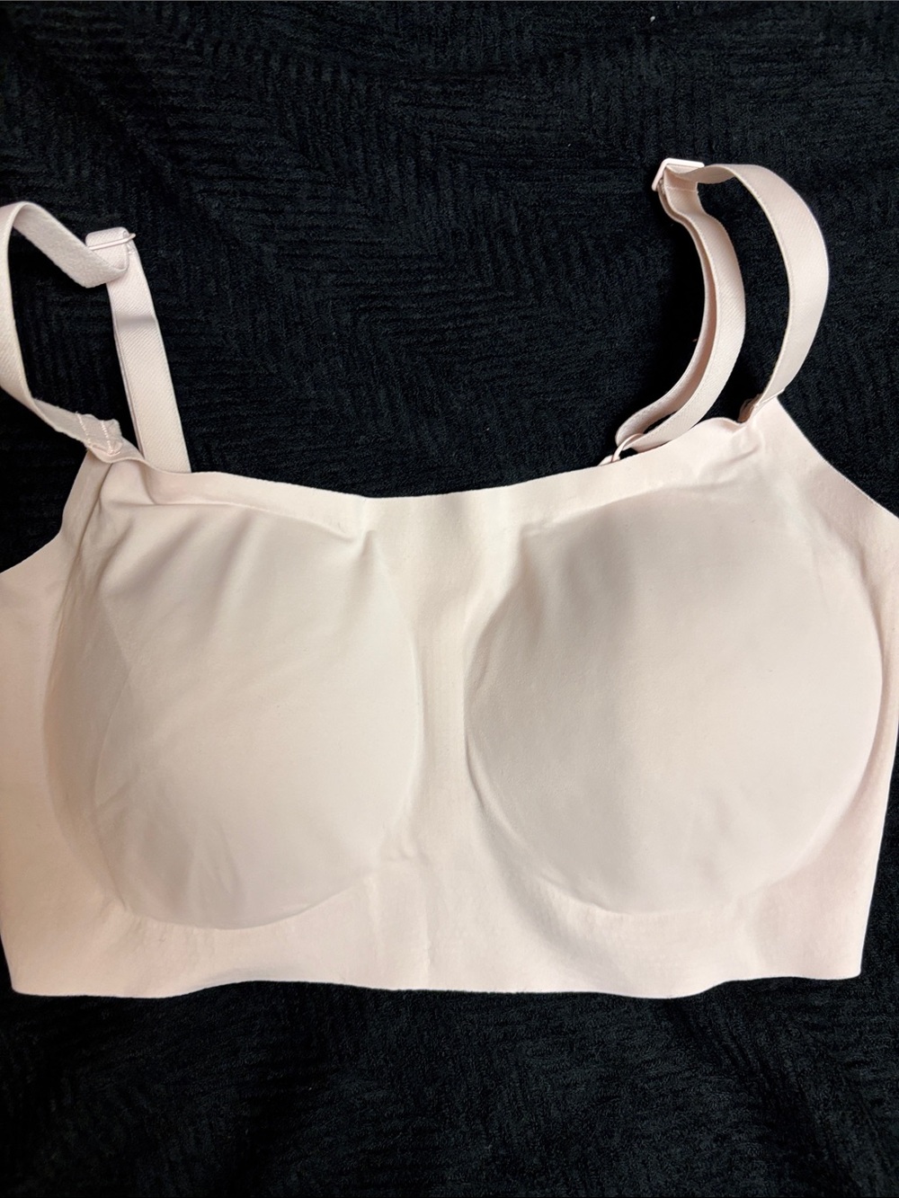 TRUE Bra Ivory Sz M Padded Adjustable Straps